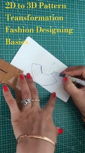 From Flat to Fit: How Patterns Become 3D on Real Body 🔥