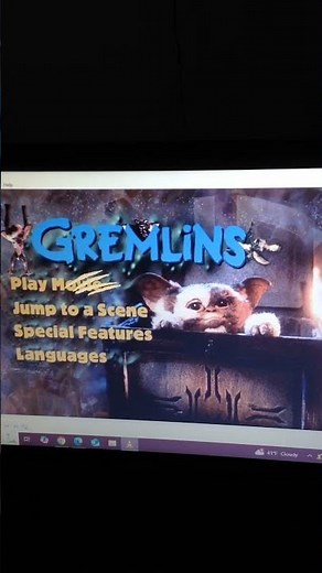 Gremlins 1984 Special Edition DVD Menu