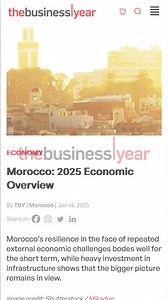 Morocco’s resilience in the face of repeated external economic challenges bodes well for the short term, while heavy investment in infrastructure could result in longer-term growth. https://bit.ly/3WjMx9k | The Business Year