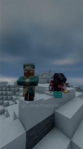 As The World Caves In - Minecraft Villager Parody #minecraft