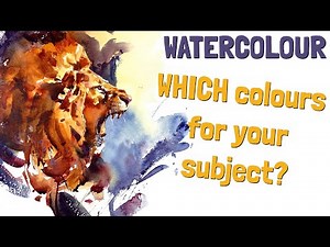 How to CHOOSE COLOURS for a watercolour painting