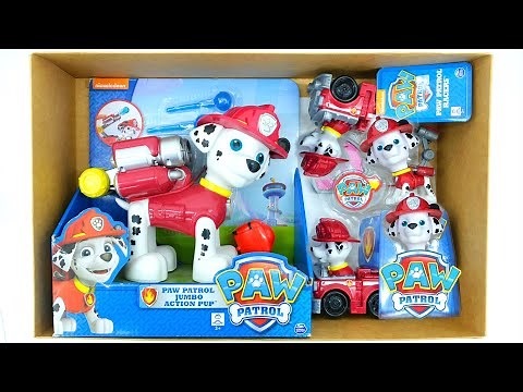 Unboxing Paw Patrol Toys with Their Vehicles