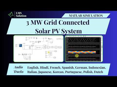 Step by Step Implementation of 3 MW Solar Power Plant using MATLAB | 3 MW Solar PV System