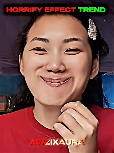 Horrify effect trend💀😂#edit #troll #trollface