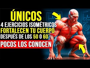 🔥 ÚNICOS 3 ejercicios isométricos para fortalecer todo tu cuerpo (HAZLOS EN CASA)