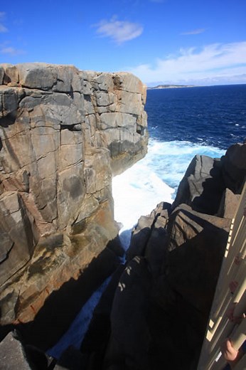 The Gap, natural rock formation in Torndirrup National Park, Albany Australia