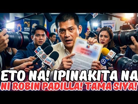 FIRST TIME TO! TAMA SI ROBIN PADILLA! NAGSALITA NA!