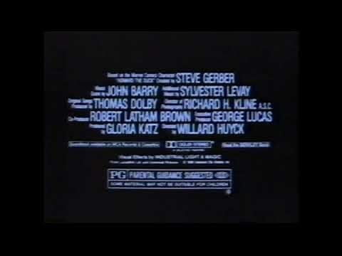 Howard the Duck Movie Trailer 1986 - TV Spot