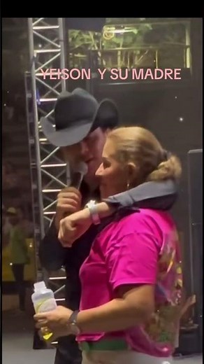 Jason Jimenez sings to his mother