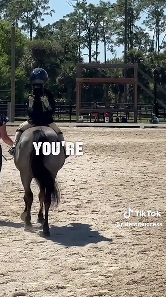 Keep going! Basic skills turn into competence later. Keep practicing and join Ride For Succesd today! #rideforsuccess #equestrian #horse #horsebackriding #dressage #goals #horsesoftiktok #goalsetting #horsetribe #pony #athlete #horses #horsegoals