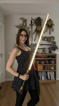 I built an INSANE 170 LED foam sword! ✨