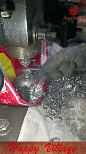 Worker collaborates seamlessly with a robotic arm to complete a precise assembly task. #Automation