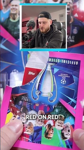 This STICKER is 1 in EVERY 240 PACKS!! 🤯#topps #championsleague