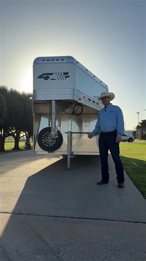 22K views · 303 reactions | This 28-foot top-grade trailer is built tough for all your livestock hauling needs.  It features center gates that make it easy to separate animals during transport. We also offer a variety of other options, including low-pro stock trailers and show stock trailers. Find the right fit for your needs at a dealer near you! (Trailer #43400) | 4-Star Trailers, Inc. | Facebook