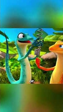 The Tailless Lizard Found Love 🦎💔 #Shorts #Friendship #Emotional #Story