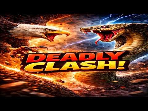 Eagle vs King Cobra – Who Wins? 😱