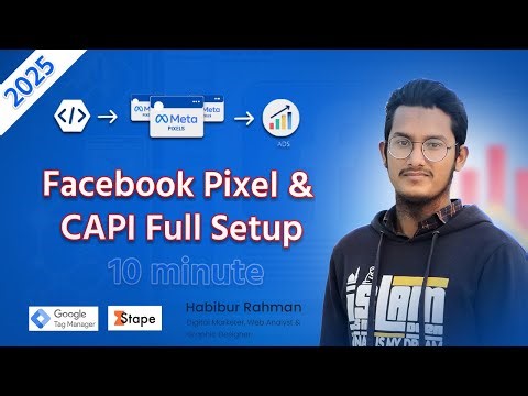 Facebook Server Side Tracking Full setup 2025 | Meta Tracking Guideline Book | Facebook Pixel Setup