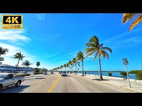 Key West's MOST SCENIC Drive - 4K Florida Driving Adventure