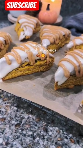 The Ultimate Starbucks Copycat Pumpkin Scones Recipe 🎃 #foodie