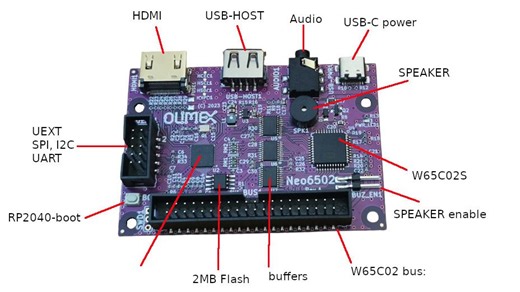 The Neo6502 Is A Credit-Card Sized Retro Computer
