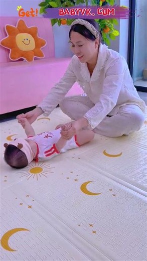 Is your floor too hard for baby playtime? Use Foldable Baby Play Mat for comfort #Parenting