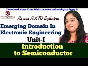 EDEE1: Introduction to Semiconductor | Semiconductor | Definition, Examples, Types, Uses, Materials