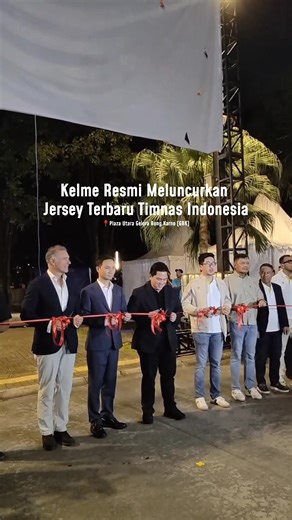Peluncuran Jersey Terbaru Timnas Indonesia oleh Kelme