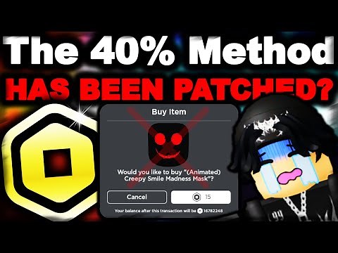Roblox PATCHED The 40% Robux Discount Script!? HOW TO FIX IT! (ALTERNATIVE METHOD GUIDE)