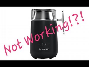 Nespresso Barista Revisited, Not Functioning, FROTHING ISSUES?!