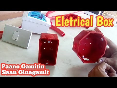 PAANO GAMITIN ANG JUNCTION BOX & UTILITY BOX | Rey electrical