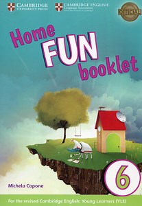 [Sách] Home FUN booklet 6 for the revised Cambridge English Young Learners (YLE) - sách giấy gáy xoắn - Sách tiếng Anh Hà Nội