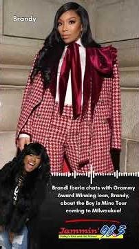 Brandy interview Snip - The Boy is Mine Promo for 2025 tour
