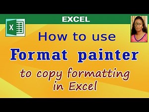 Excel | Format painter