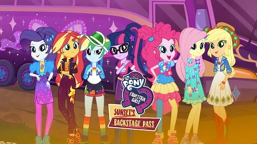 My Little Pony: Equestria Girls - Sunset's Backstage Pass (2019) | Specials | 1080p