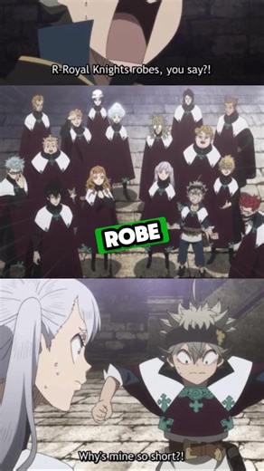 45K views · 546 reactions | Real Reason Why Asta Got a Half Robe During the Royal Knights Mission in Black Clover Anime! #BlackClover #Noelle #CloverKingdom #Asta #Yuno #AnimeLife | Asta Explained | Facebook