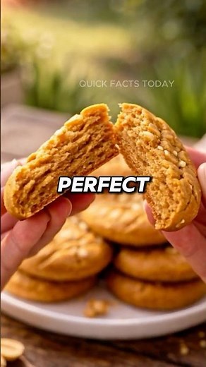 High-Protein Peanut Butter Cookies (Flour-Free & Easy) 🍪🔥