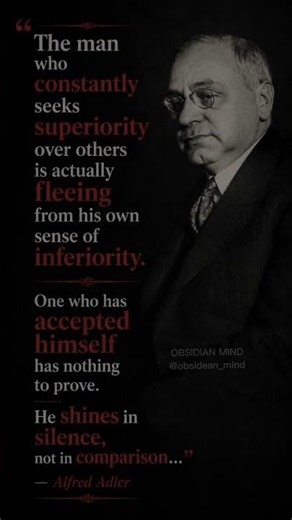 Why People Who Compare Themselves Are Actually Insecure | Alfred Adler