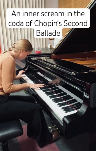 Chopin, Coda from Ballade 2 #piano#chopin#coda#shorts#pianomusic