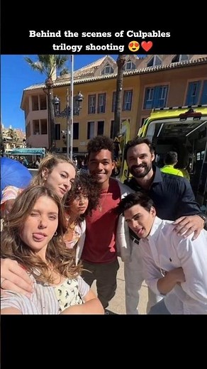 Behind the scenes ft. Gabriel Guevara, Nicole Wallace, Victor Varona and Eva Ruiz 😍❤️❤️ | Our fault
