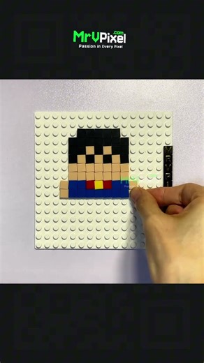 Superman pixel art: The hero we need ⚡