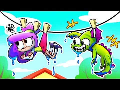 Don't Play with the Washing Machine! 🧺 Funny Adventures For Kids | Nursery Rhymes