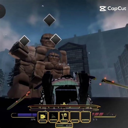 Attaque des titans révolution#roblox#phonk