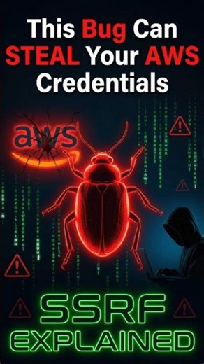 This Bug Can Steal AWS Credentials (SSRF Explained) #infosec #cybersecurity #bugbounty #ssrf #cyber
