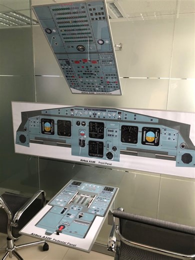 Airbus A320 Cockpit Poster, 100% Scale Panel Set - Etsy