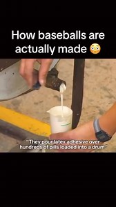 The process of making a baseball is so satisfying ⚾️😍 | Ballplayer City