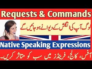 Speaking: Requests and Commands in English
