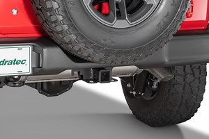 Quadratec  Premium 2" Receiver Hitch for 18-24 Jeep Wrangler JL