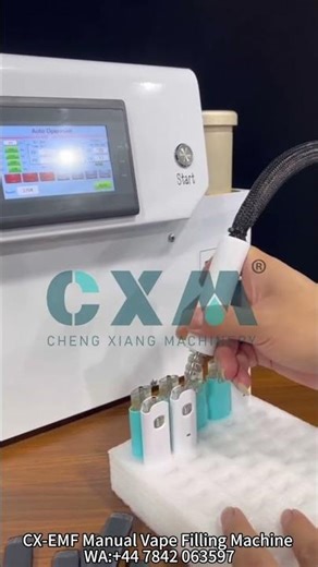 CX EMF Manual Filling Machine #ManualFillingMachine #vapepodsfillingmachine