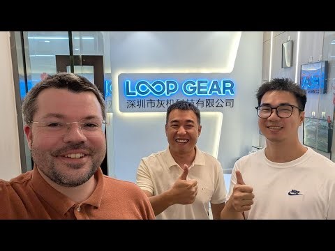 Visiting LOOP GEAR headquarters!