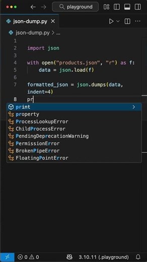 JSON Dumps